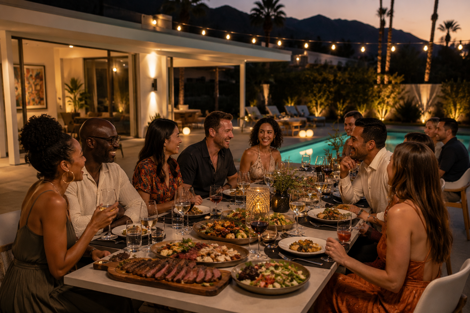 Mid-Century Supper Society Palm Springs