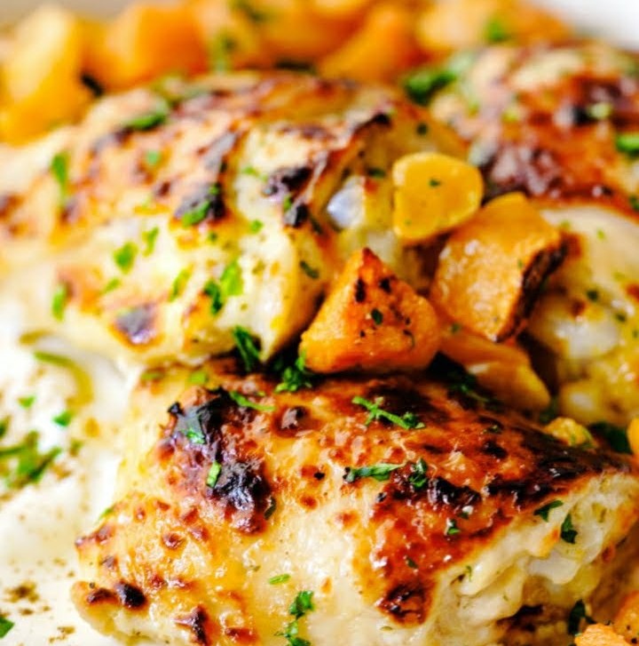 Garlic butter chicken