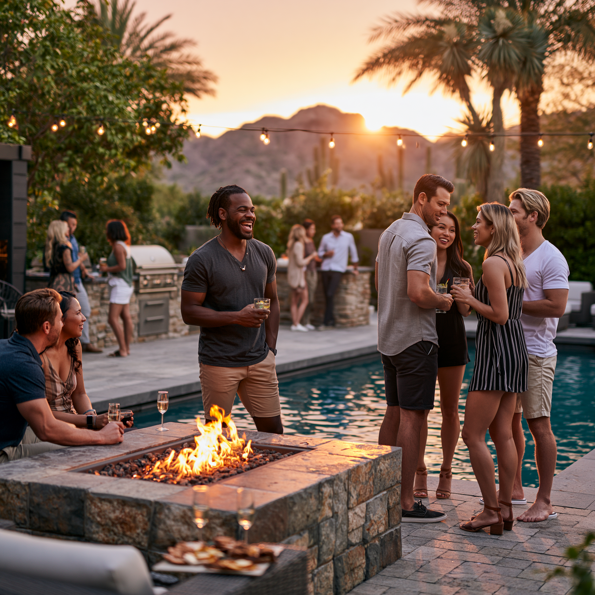Saguaro Sunset Scottsdale